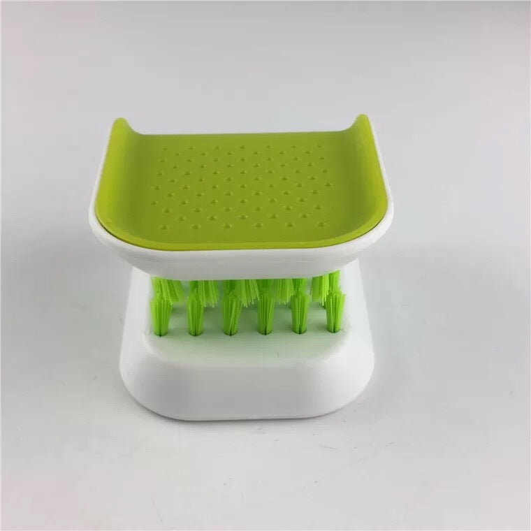 U-Shaped Knife And Cutlery Cleaner Brush | Safely Cleans Knives Fast